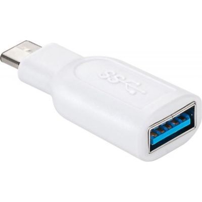 Adaptor usb 3.0 a mama - usb-c tata alb, Goobay Usba.3.0f-usbcm