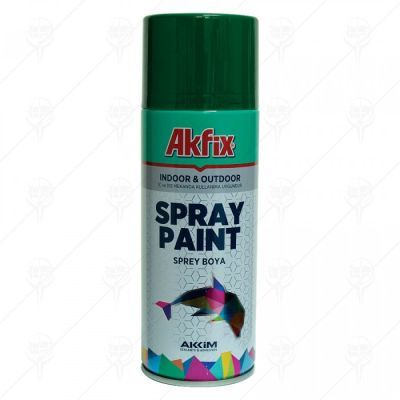 Akfix Spray Paint RAL 6016 verde lucios 400ML