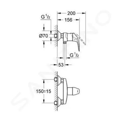 Baterie Euroeco pt DUS crom 44g32740