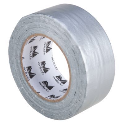 Banda adeziva Duct Tape pentru reparatii evotools 50x50mm argintiu