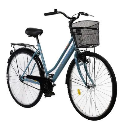 Bicicleta oras dhs citadinne 2812 28 inch L turcoaz