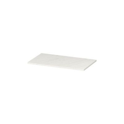 Blat mobilier larga 80 Marble alb S932-051