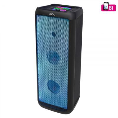 Boxa Party, 2x20 cm, full led, acumulator