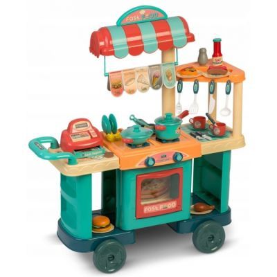 Bucatarie pe roti pentru copii Ricokids 773000