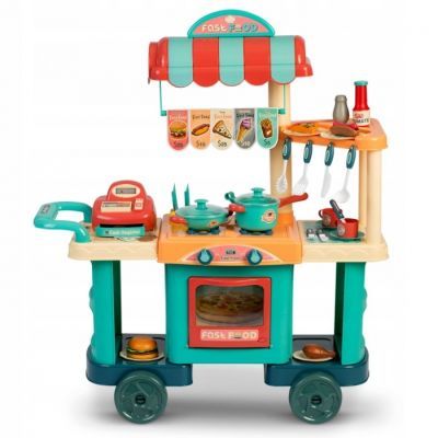 Bucatarie pe roti pentru copii Ricokids 773000