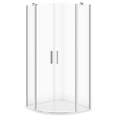 Cabina DUS patrata Moduo 90X90X195 sticla transparenta S162-010