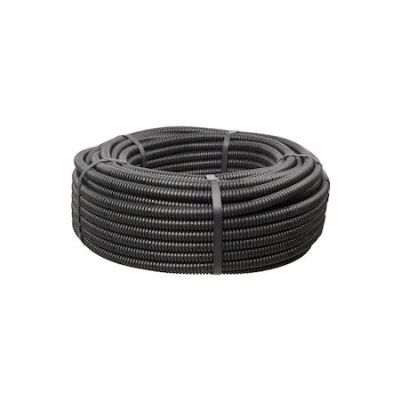 Tp TUB flexibil PVC 13mm 320N HF negru 50m/colac