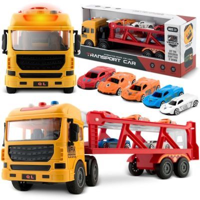 Camion jucarie educationala + 5 masini RK-760 Ricokids 776000