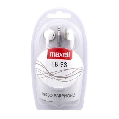 Casti in-ear cu fir 3.5 mm alb EB98 Maxell