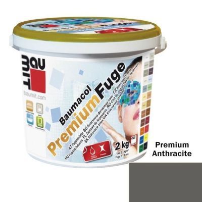 Chit de rosturi Premium pentru interior si exterior carbon 2Kg-Baumit Baumacol PremiumFuge Antracit