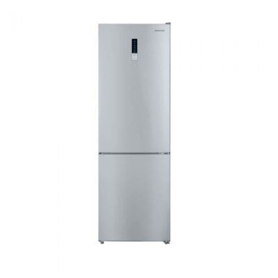 Combina frigorifica Daewoo DNF-310MEX, No Frost, 310 L, Display LED, Functie Holiday, Functie Super Freeze, Clasa E, Inox