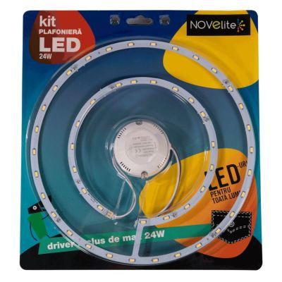 Nv KIT LED plafoniera 24W 2160LM 2700K - El36445