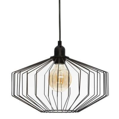 Metal pendant Light D30.5CM Black 168217