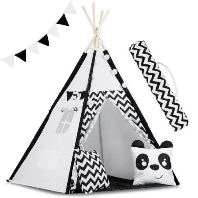 Cort Tipi cu ghirlanda si lumini 120X120X160CM RK-400 740005