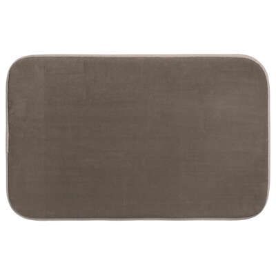 Covoras de baie din Polietilena, Antiderapant, Taupe, 80 x 50 cm 138045g