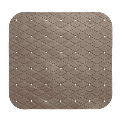 Covoras pentru cada, PVC, Antiderapant, 50 x 50 cm ,Taupe 160863g