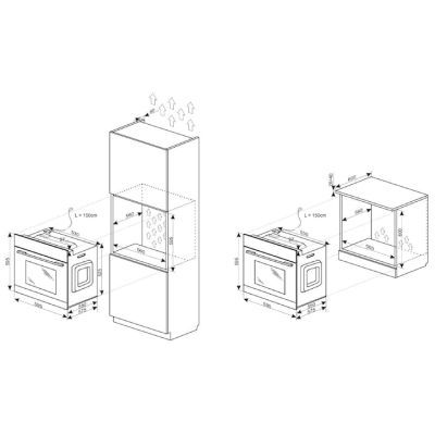 Cuptor incorporabil hansa scandium,autocuratare catalitica, display, butoane re Boei694721