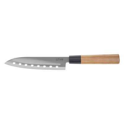 Cutit Santoku, maner bambus si lama din otel inoxidabil de 17 M 151301