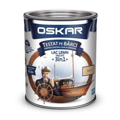 D OSK LAC lemn Yacht 3 in 1 Incolor 2.5l