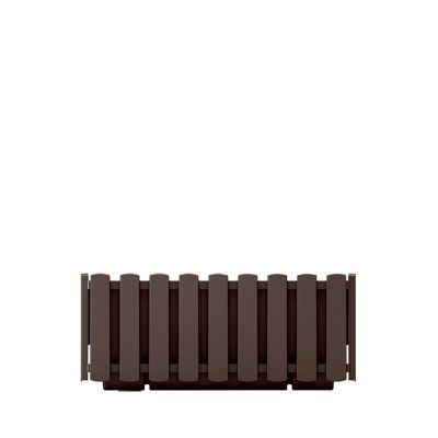 Ddef400-r222 Balcony plant BOX Boardee Fence-brown