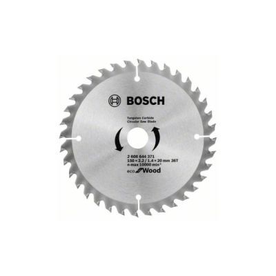 Disc circular, pentru lemn, Bosch 150 X2.2/1.4X20 mm, 36T 2608644371