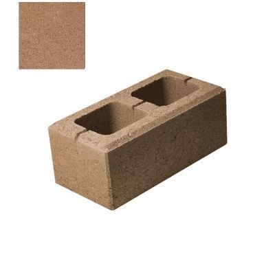 Element gard Petra Robusto 40x20x16 cm, maro deschis