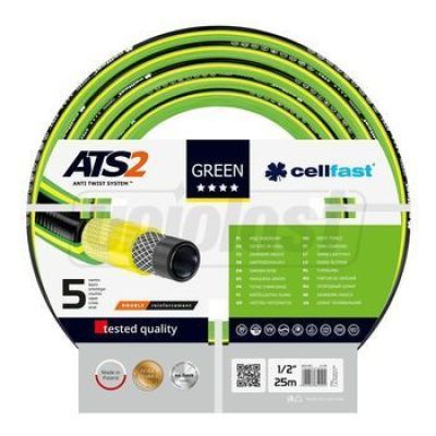 Furtun pentru gradina cu 5 straturi Cellfast GREEN, 25m