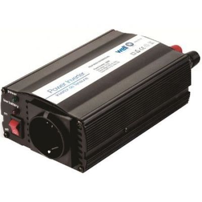 Invertor de tensiune 24V-220V USB 300W Well