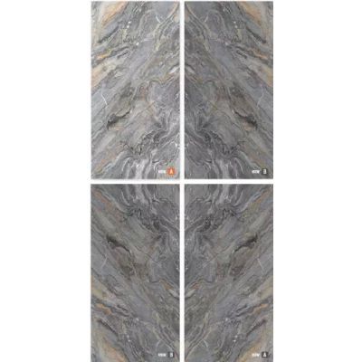 Gresie living digitala vitrificata grey flury glossy 60x120 1.44mp/cut