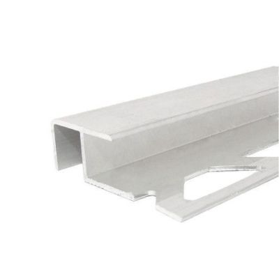 Profil aluminiu pentru treapta gresie , PM350032A, auriu, 10 / 12 mm, 2.5 m