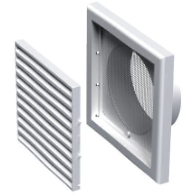 Grila de ventilatie pt fatada 1111 L:187 D:125 maro 679786