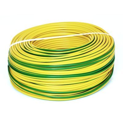 Conductor H07V-K 1X4 mm(25ml/rola) Verde-galben