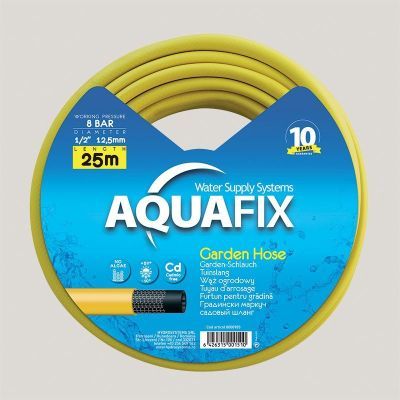 Furtun pentru gradina Aquafix 12.5mm 1/2X25M