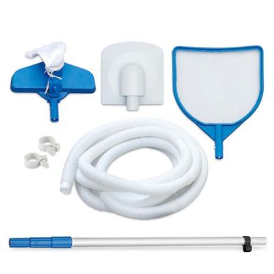 Kit Deluxe intretinere piscina cu skimmer si filtru inclus