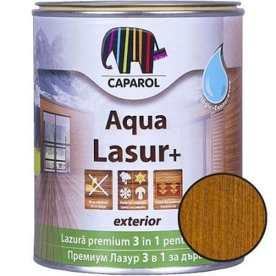 Lazura pentru lemn de exterior Caparol Aqua Lasur Aluna 2.5l