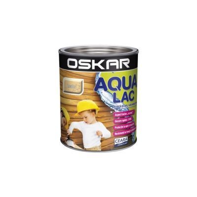 Lac pentru lemn Oskar Aqua Lac, cires, pe baza de apa, interior / exterior, 0.75 L