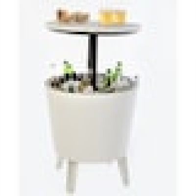 Mini Bar gradina rotund alb keter cool bar