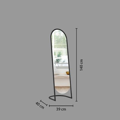 Oglinda de sine statatoare Jef 39 x 140 cm metal- 169353