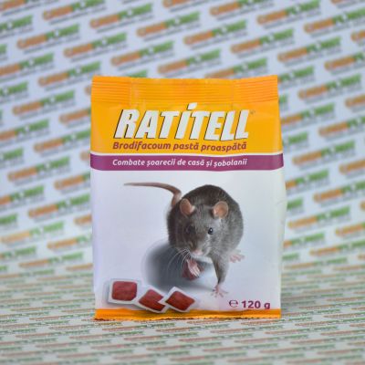 Otrava rozatoare ratitell 120 gr