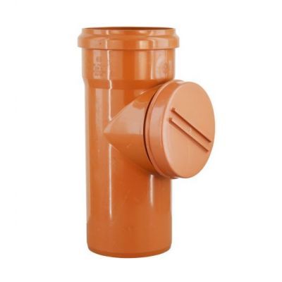 Piesa PVC curatire 110 Orange