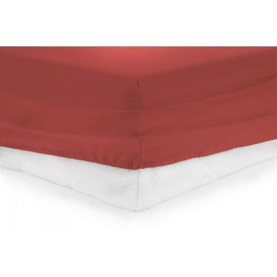 Hr-zsheet-160red cearceaf PAT cu elastic 160X200 cm Red