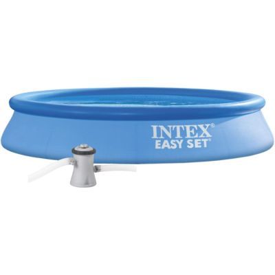 Piscina de gradina cu pompa si accesorii 305 x 61 cm 9in1 INTEX 28118