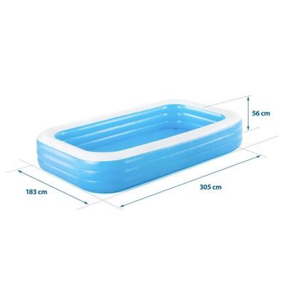 Piscina gonflabila de familie 305 x 183 x 56 cm 3in1 Bestway 54009