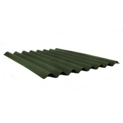 Placa Onduline Base, verde, 0,85 x 2 m, 2,6 mm