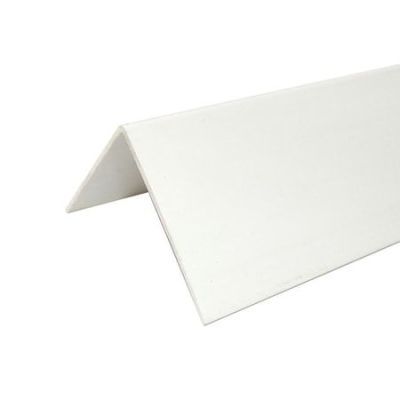 Profil PVC pentru protectie colt, C-PVC-10*10-ALB, alb, 2750 x 10 x 10 mm