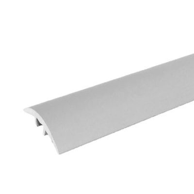 Profil aluminiu de trecere, cu surub ascuns, argintiu, 900 x 41 mm