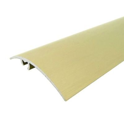 Profil din aluminiu de trecere cu diferenta de nivel cu surub ascuns auriu 50mm/90cm