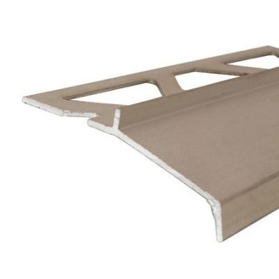 Profil din aluminiu picurator gresie, olive 250cm, PM350009A