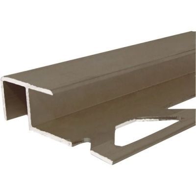 Profil scară gresie din aluminiu 10x12 mm 2,5 m olive PM350039A