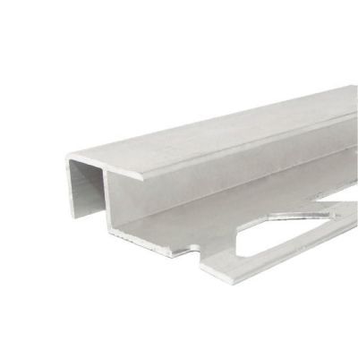 Profil aluminiu pentru treapta gresie , tip Z Mare, PM35003A, natur, 10 / 12 mm, 2.5 m